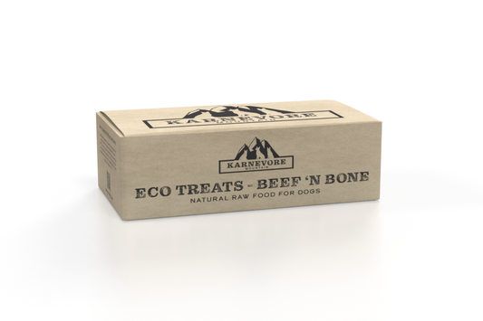Image of Karnevore Mountain Beef 'N Bone Bites 5lb box.